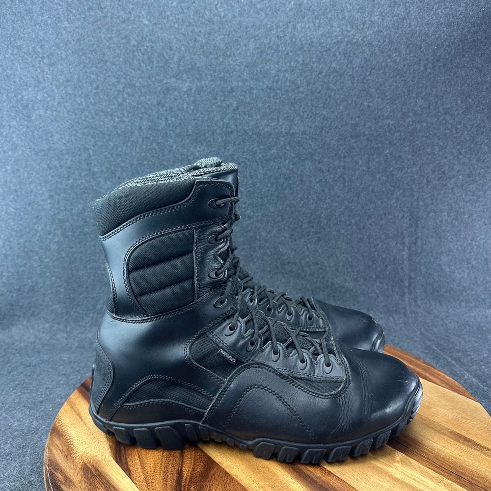 Belleville Tactical Research Khyber TR960ZWP Waterproof Zip 8" Leather Boots 12R